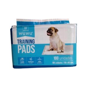 Wuwu Training Pads Pañales Sabanillas Mascotas Perro 60 x 60 cm