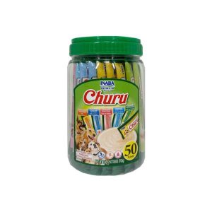 Snack Churu Variedades de Pollo para Perros 50 tubos (14 g c/u)