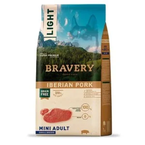 Bravery Pork Mini Adult Alimento Light Cerdo Ibérico Perros Pequeños 2 kg