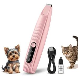 Maquina Corta Pelo Perro Gato Pelos Patas Usb Aseo Mascotas