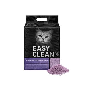 Arena Para Gatos Easy Clean Tofu Lavanda