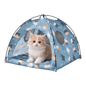 Carpa Plegable para Gatos 48x48x40 cm