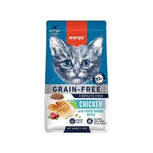 Wanpy Grain Free Alimento para Gatitos — Pollo 1.5 Kg