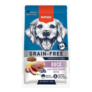 Wanpy Grain Free Alimento para Perros Adultos — Pato